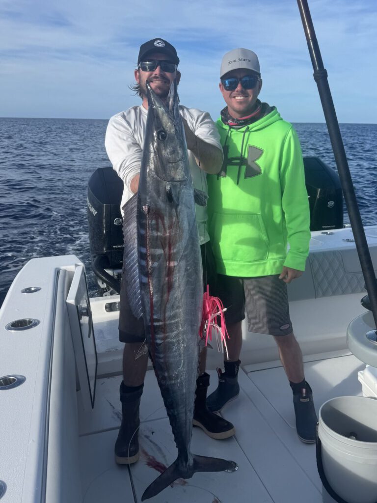 Huge wahoo caught off Miami